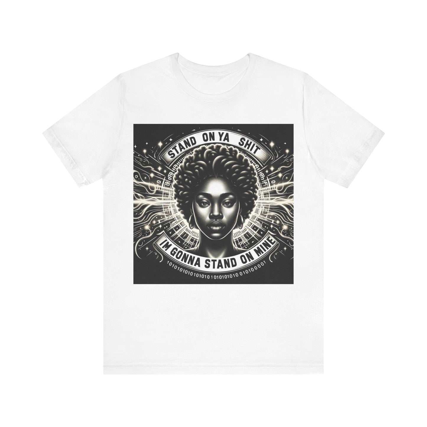 Stand on Your Shit Unisex Jersey Short Sleeve Tee