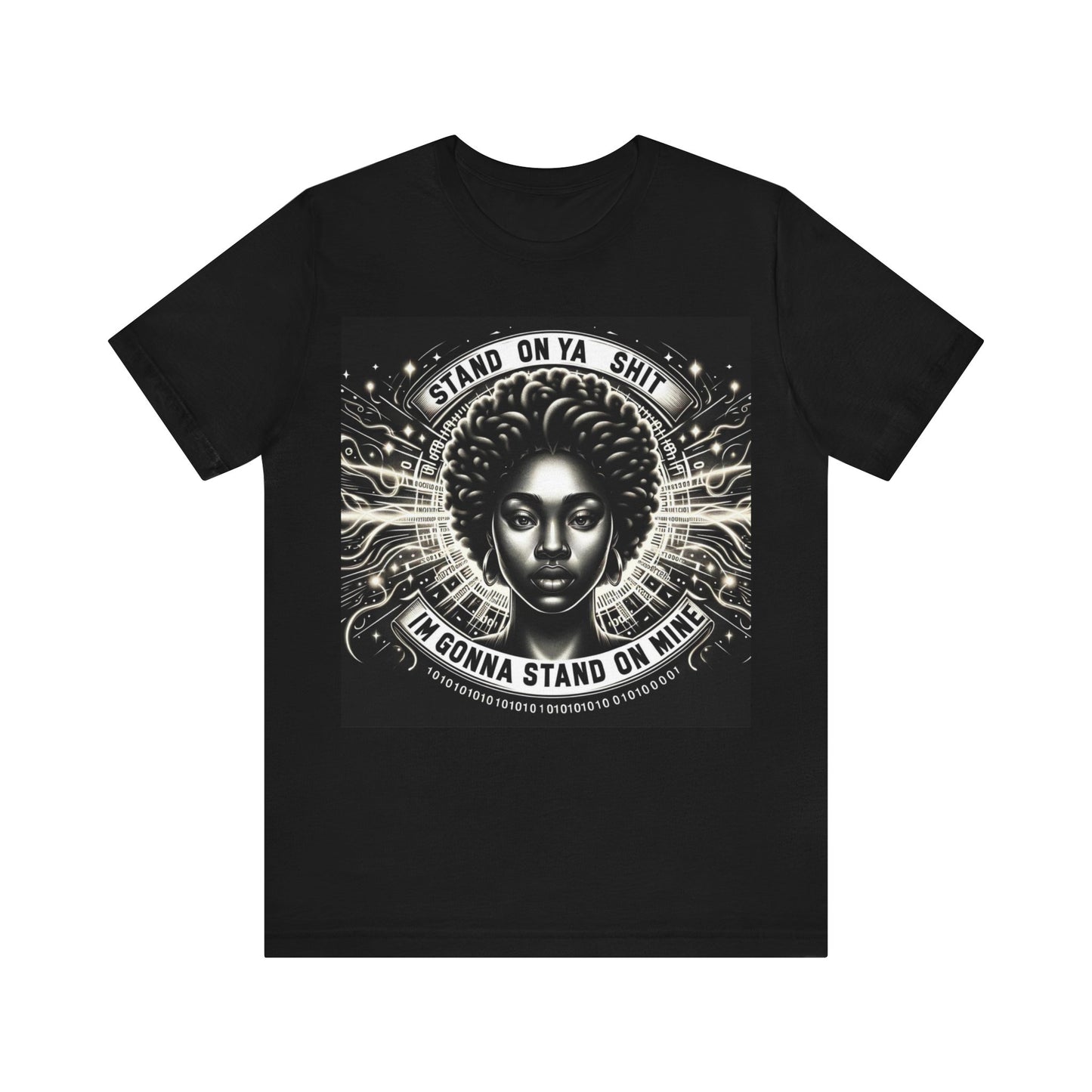 Stand on Your Shit Unisex Jersey Short Sleeve Tee