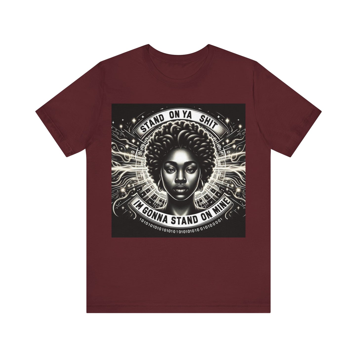 Stand on Your Shit Unisex Jersey Short Sleeve Tee