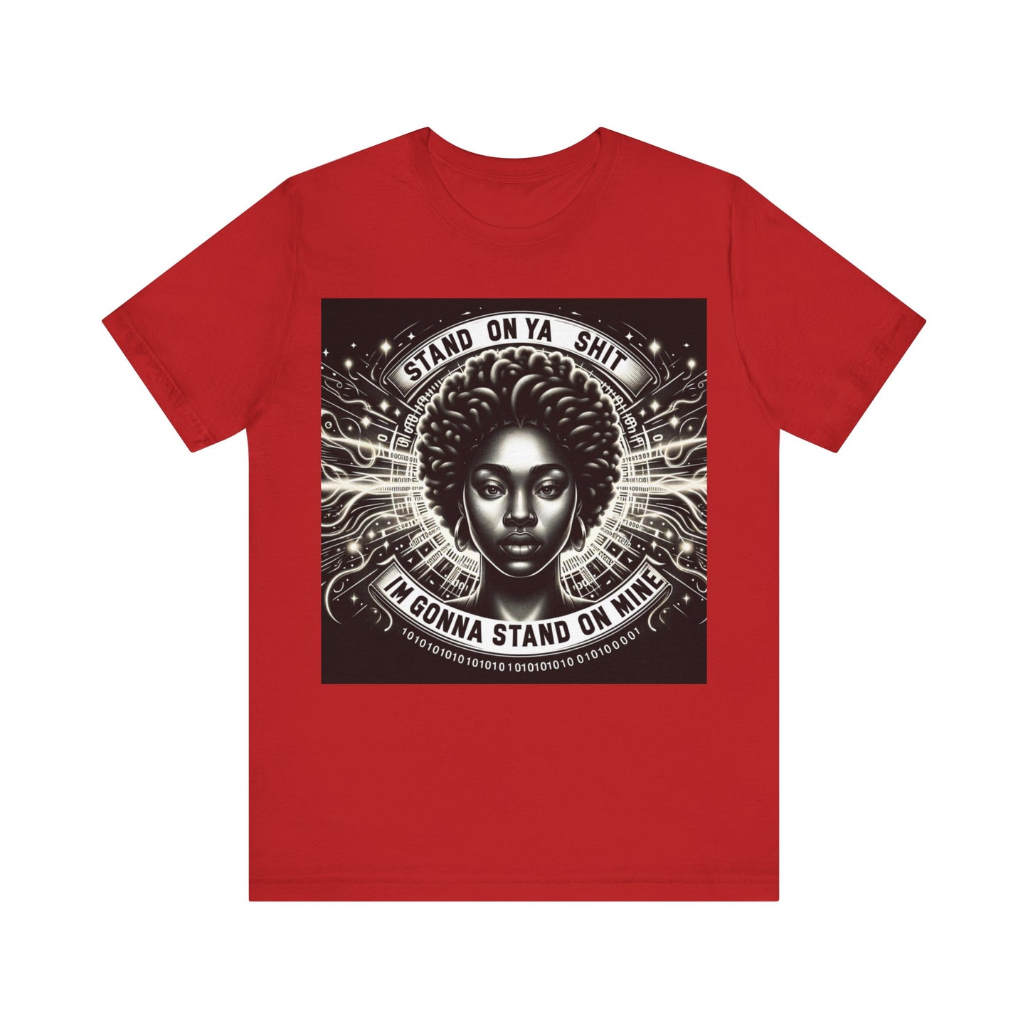 Stand on Your Shit Unisex Jersey Short Sleeve Tee