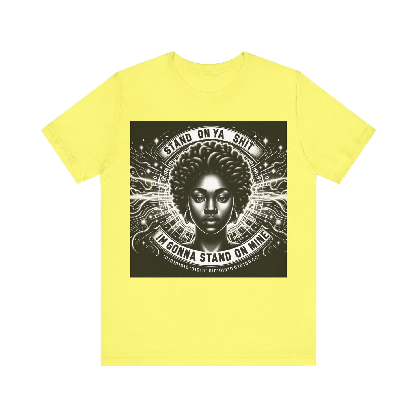 Stand on Your Shit Unisex Jersey Short Sleeve Tee
