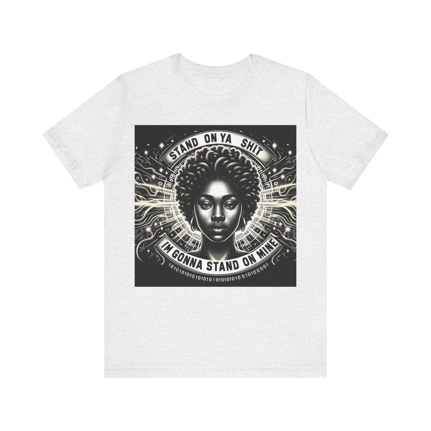 Stand on Your Shit Unisex Jersey Short Sleeve Tee