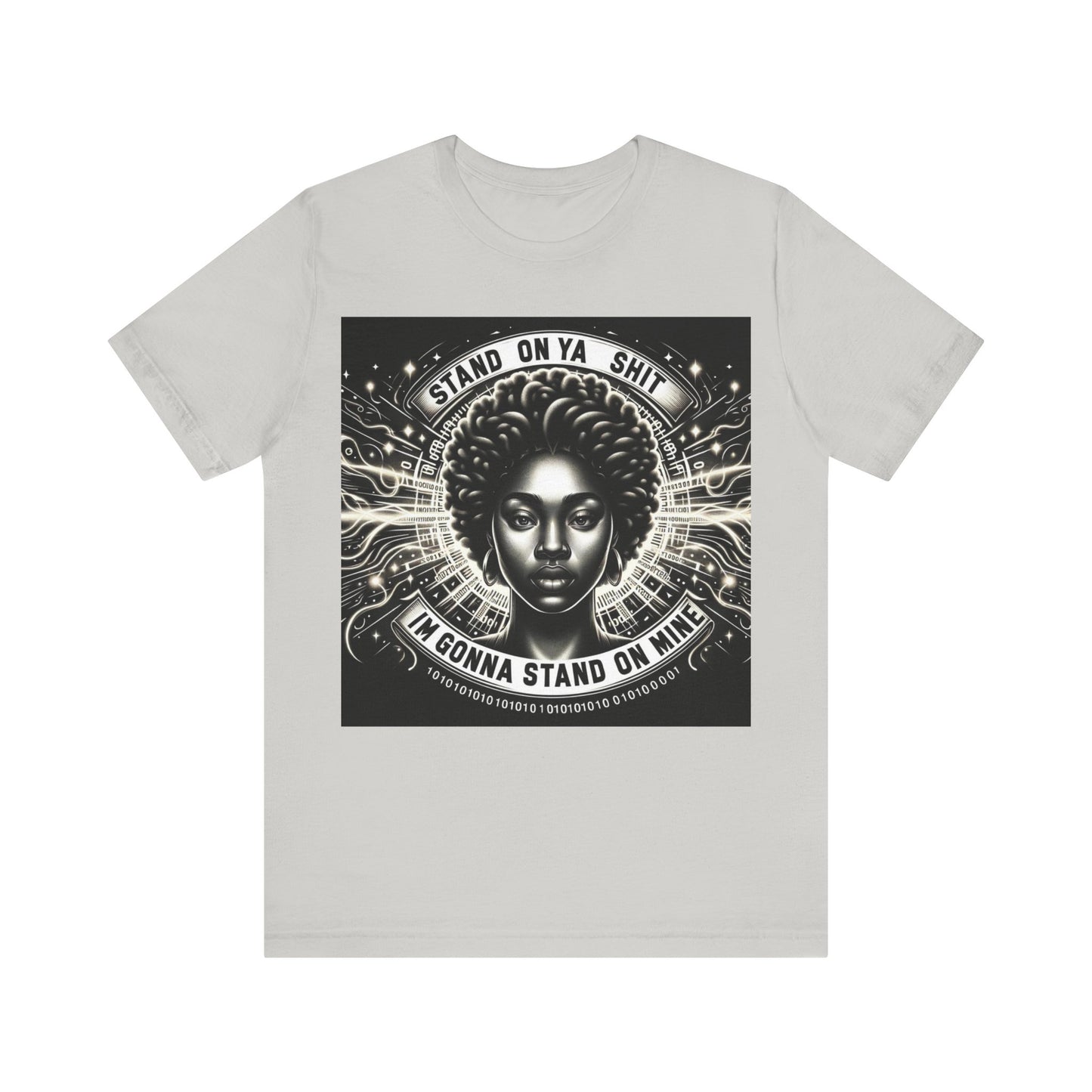Stand on Your Shit Unisex Jersey Short Sleeve Tee