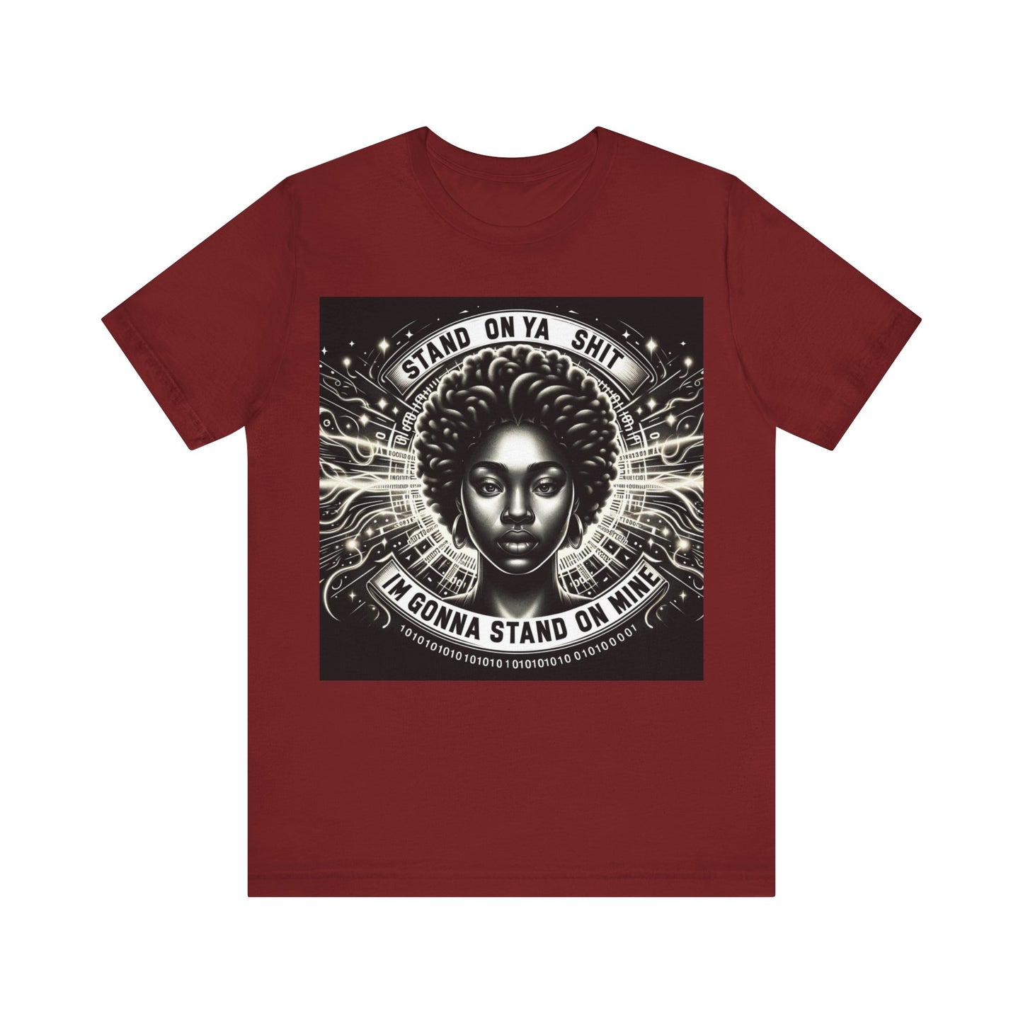 Stand on Your Shit Unisex Jersey Short Sleeve Tee
