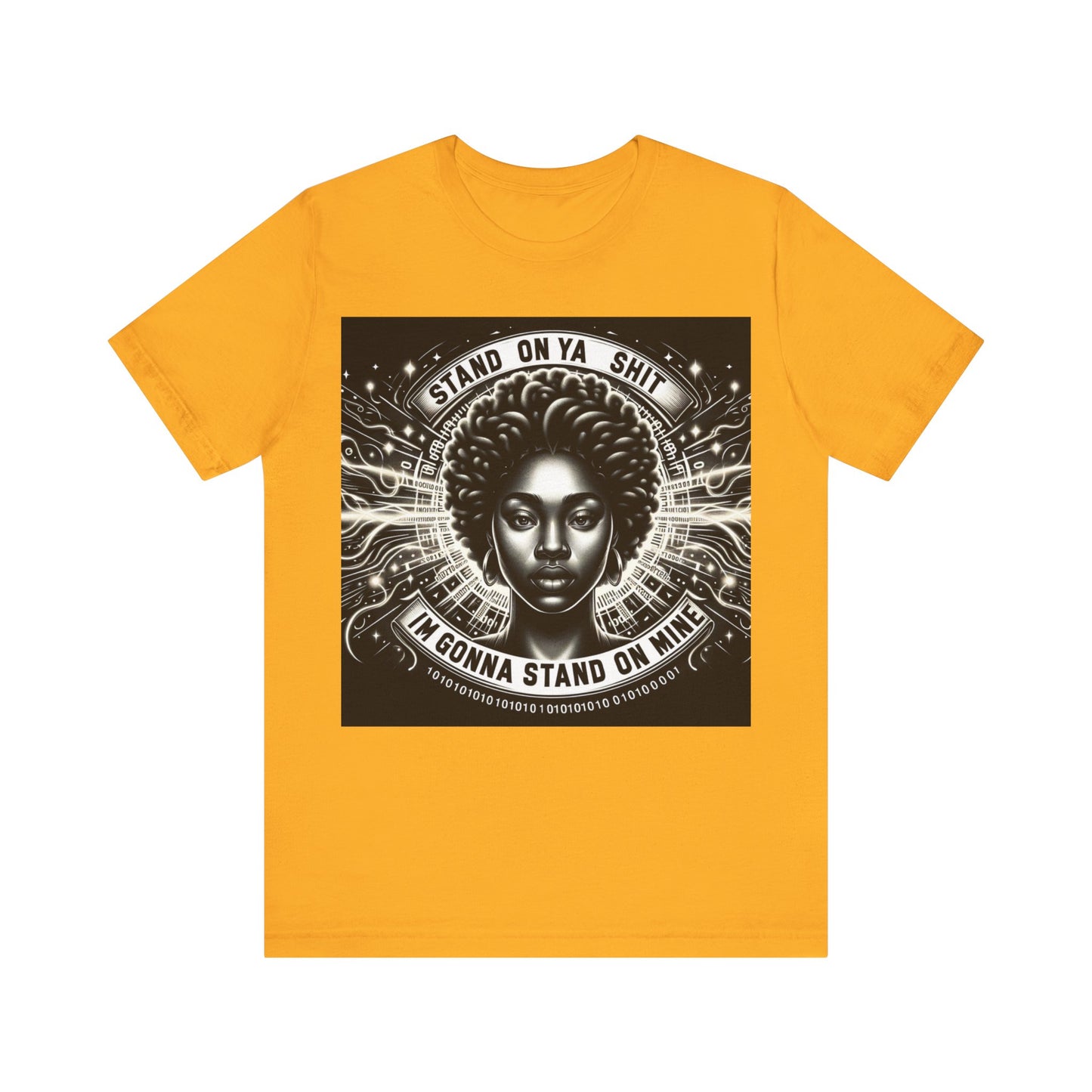 Stand on Your Shit Unisex Jersey Short Sleeve Tee