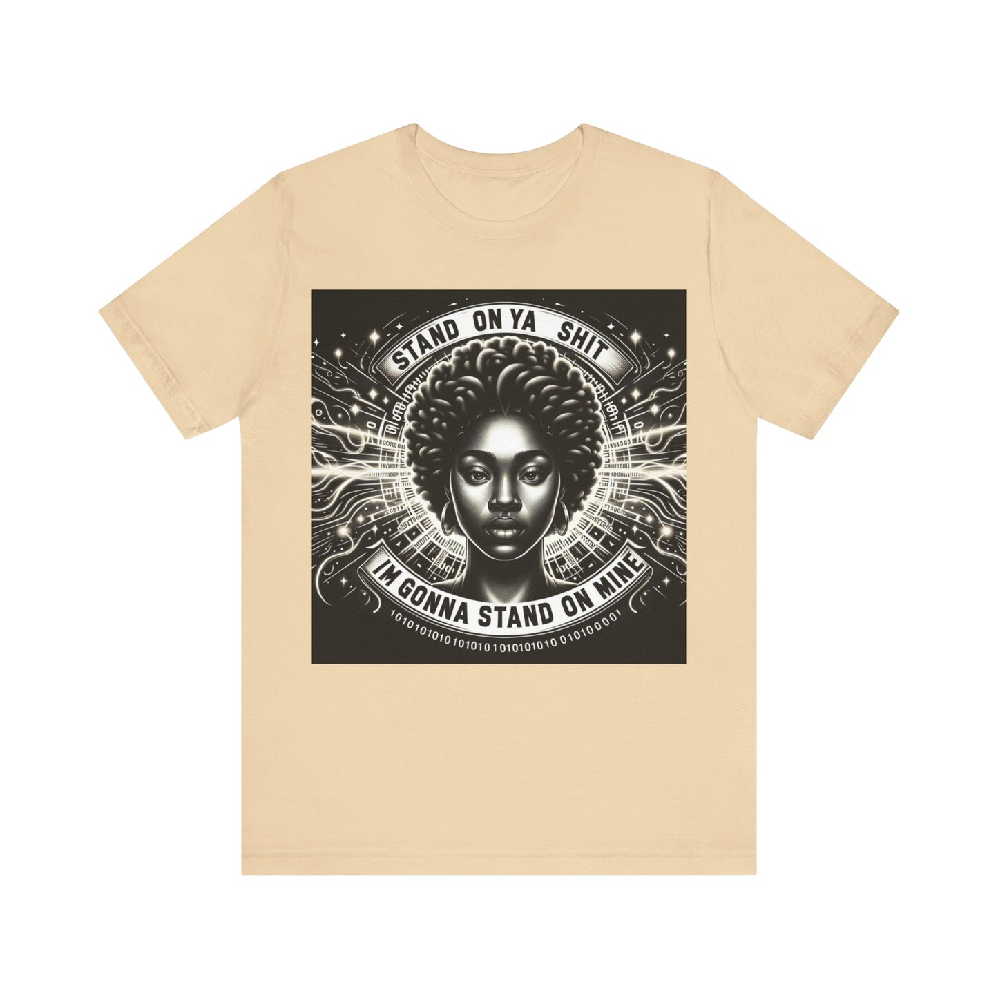 Stand on Your Shit Unisex Jersey Short Sleeve Tee