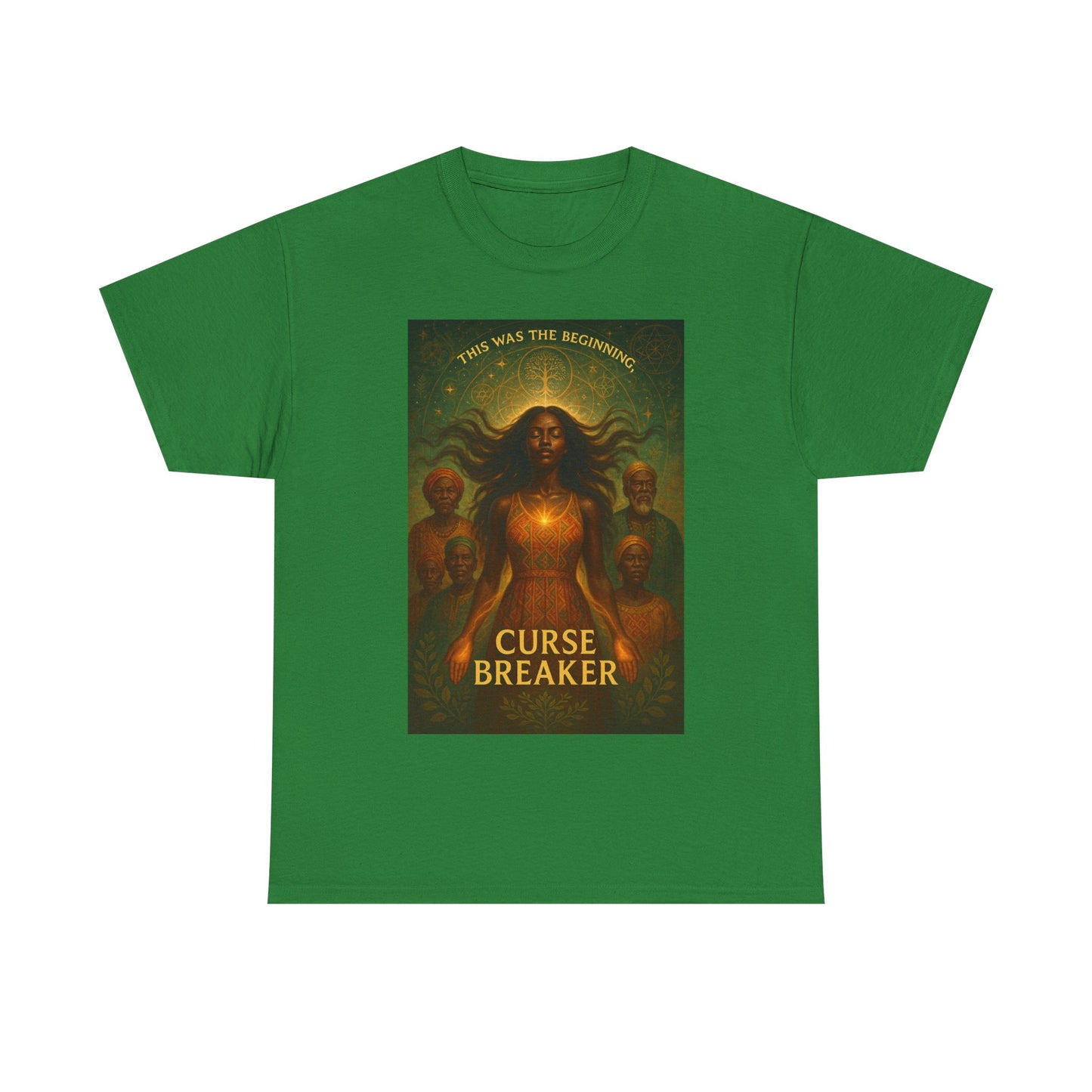 Curse Breaker, Unisex Cotton T-Shirt, Gift for Magic Lovers, Spiritual Wear