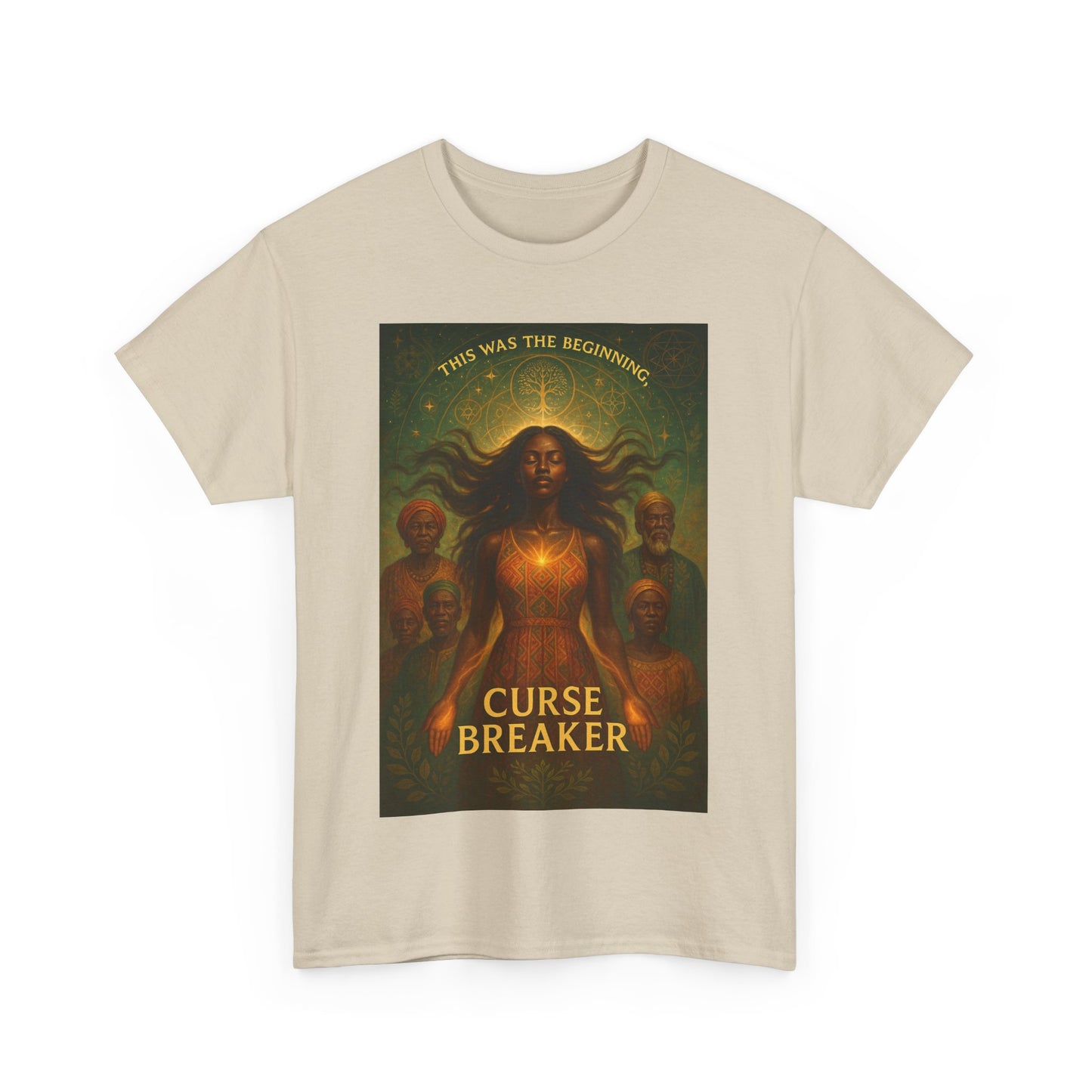 Curse Breaker, Unisex Cotton T-Shirt, Gift for Magic Lovers, Spiritual Wear