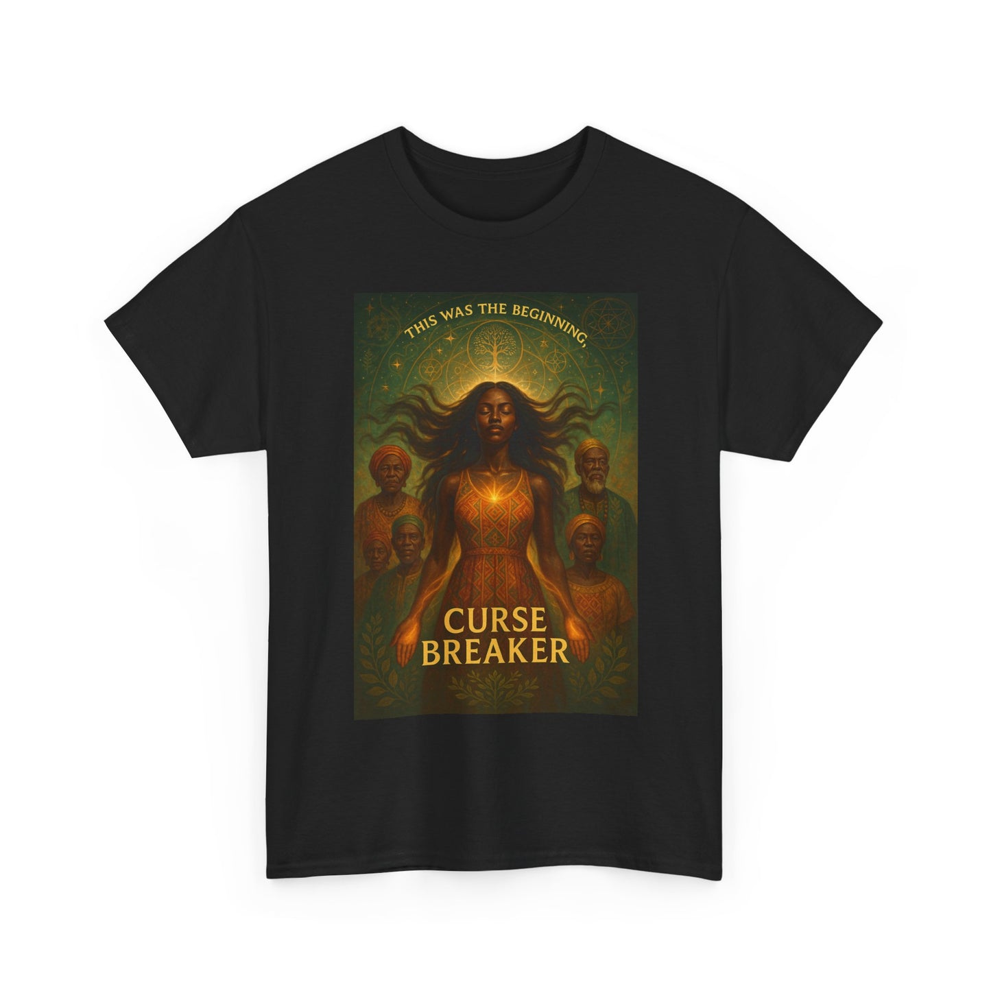 Curse Breaker, Unisex Cotton T-Shirt, Gift for Magic Lovers, Spiritual Wear