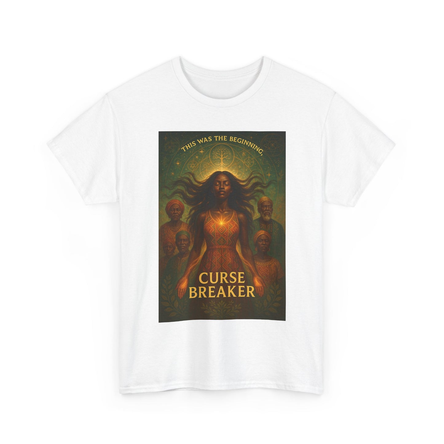 Curse Breaker, Unisex Cotton T-Shirt, Gift for Magic Lovers, Spiritual Wear