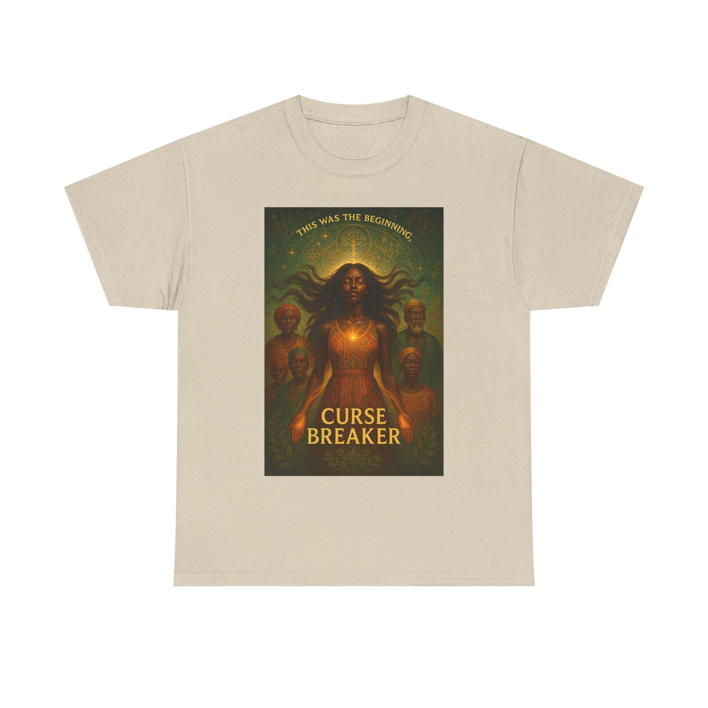 Curse Breaker, Unisex Cotton T-Shirt, Gift for Magic Lovers, Spiritual Wear
