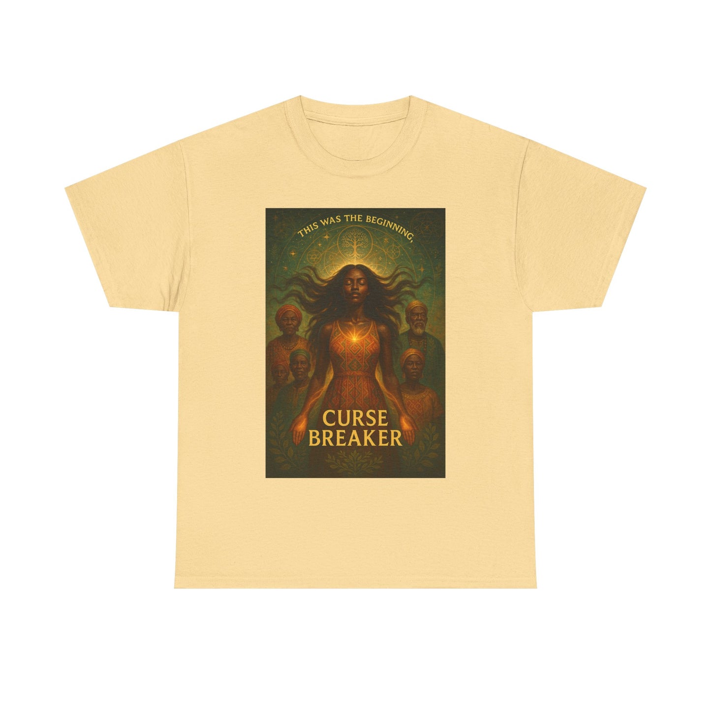 Curse Breaker, Unisex Cotton T-Shirt, Gift for Magic Lovers, Spiritual Wear