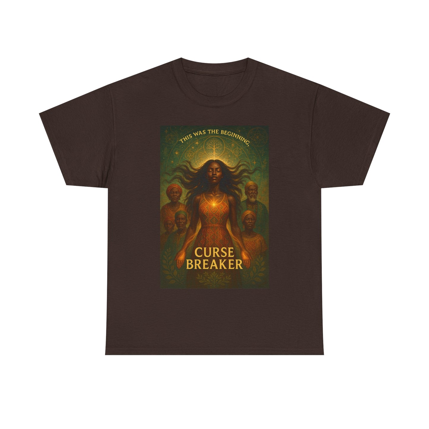 Curse Breaker, Unisex Cotton T-Shirt, Gift for Magic Lovers, Spiritual Wear