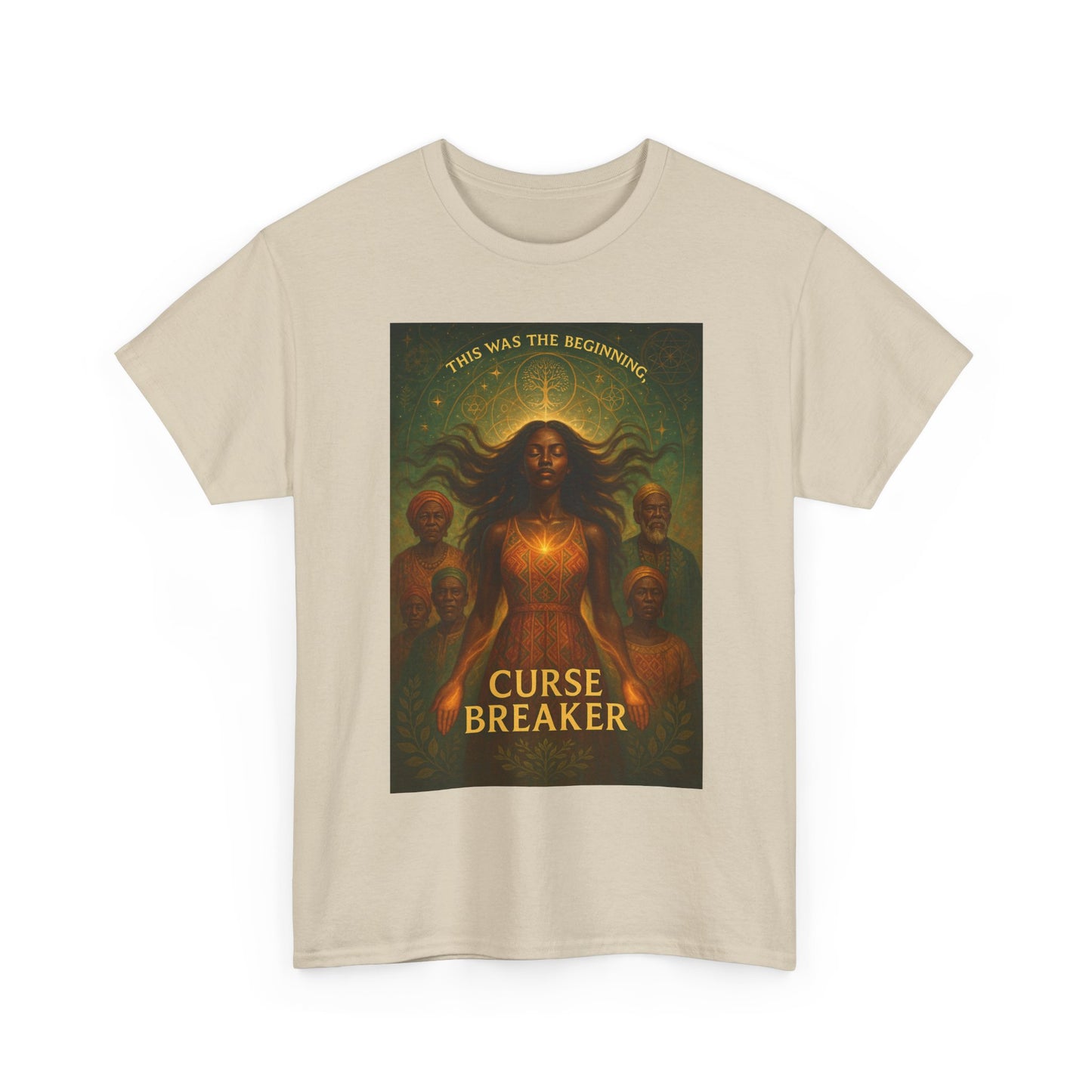 Curse Breaker, Unisex Cotton T-Shirt, Gift for Magic Lovers, Spiritual Wear