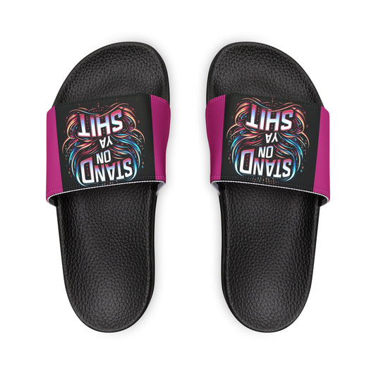 Women's PU Slide Sandals