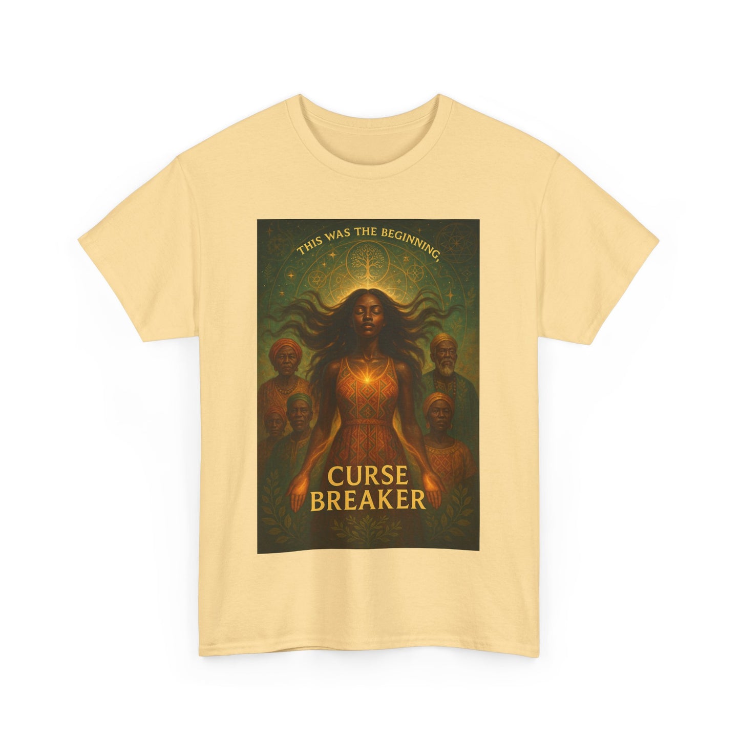 Curse Breaker, Unisex Cotton T-Shirt, Gift for Magic Lovers, Spiritual Wear