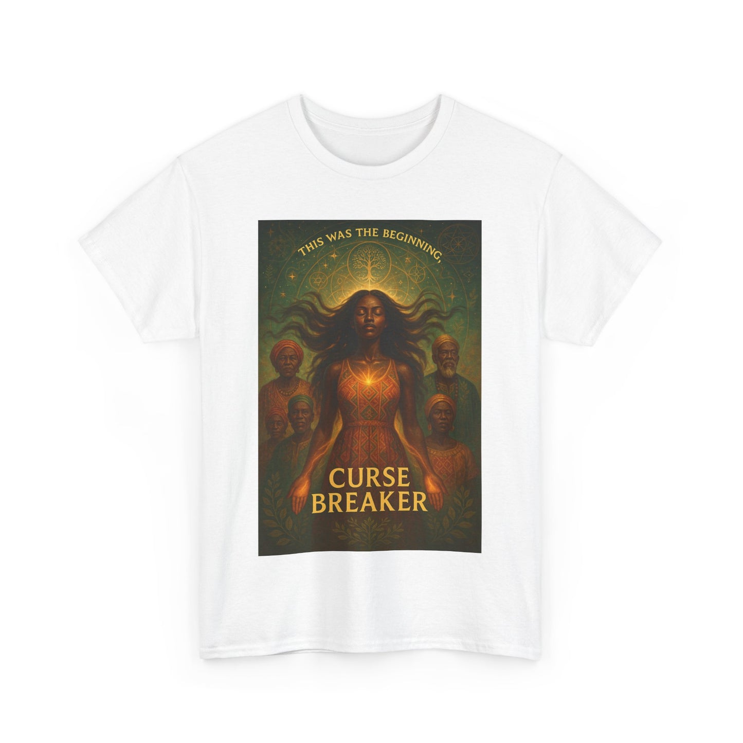 Curse Breaker, Unisex Cotton T-Shirt, Gift for Magic Lovers, Spiritual Wear