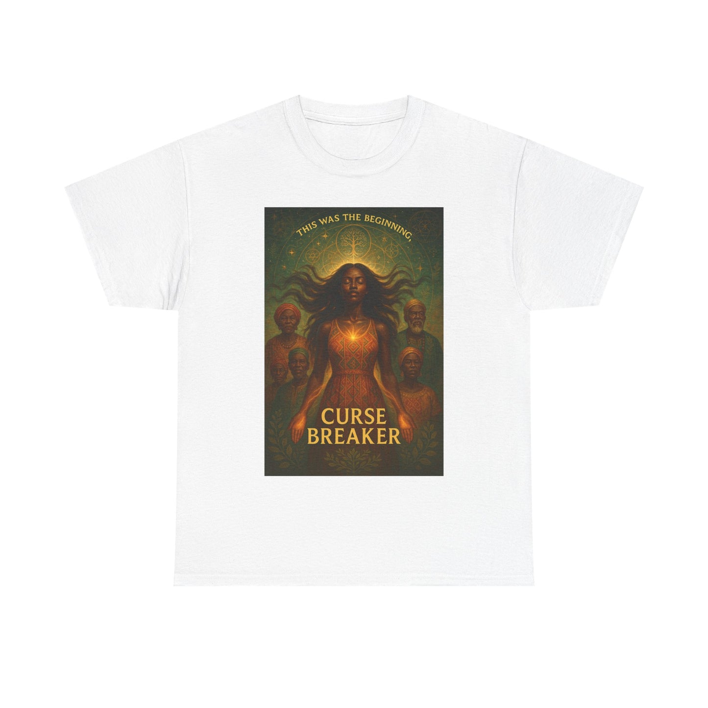 Curse Breaker, Unisex Cotton T-Shirt, Gift for Magic Lovers, Spiritual Wear