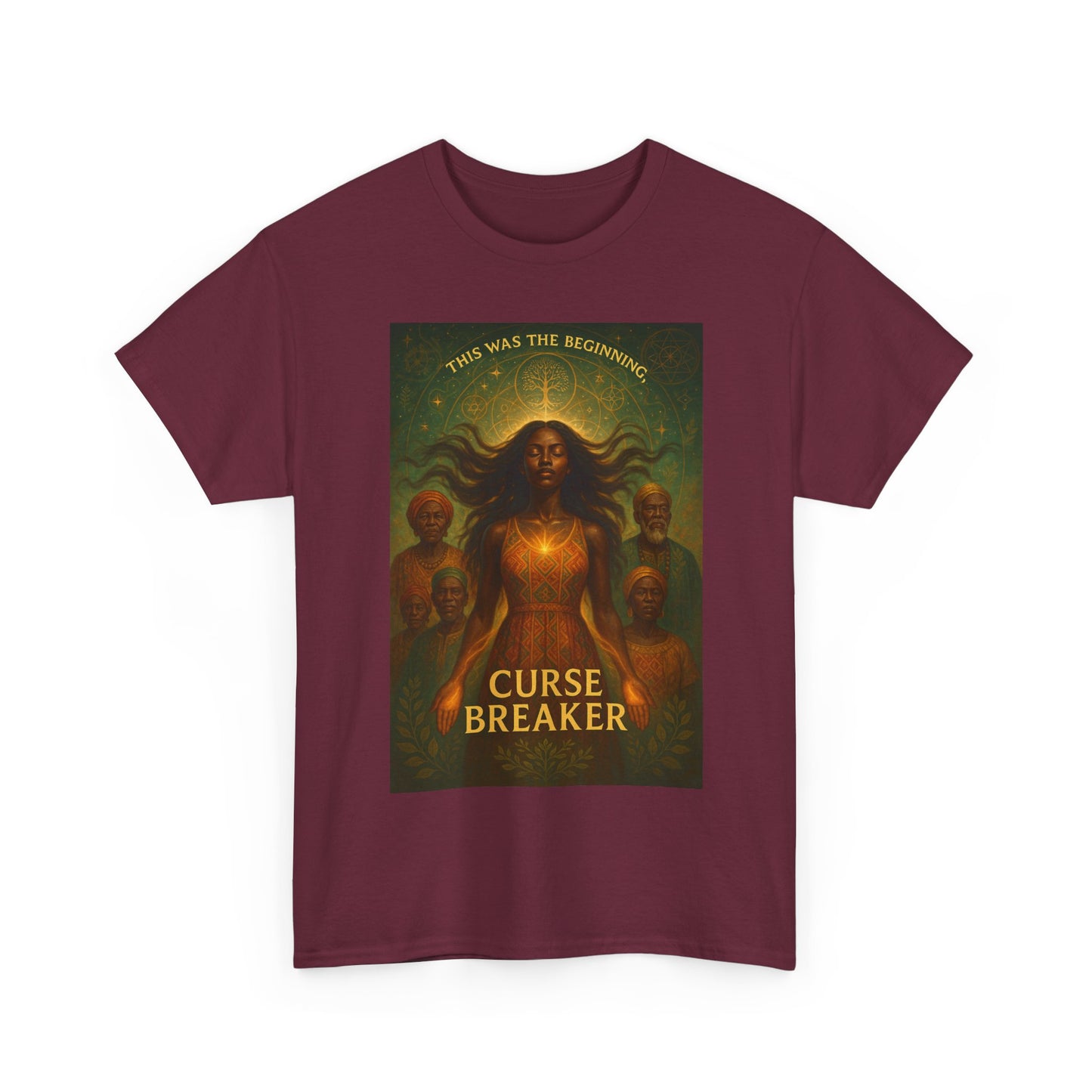 Curse Breaker, Unisex Cotton T-Shirt, Gift for Magic Lovers, Spiritual Wear