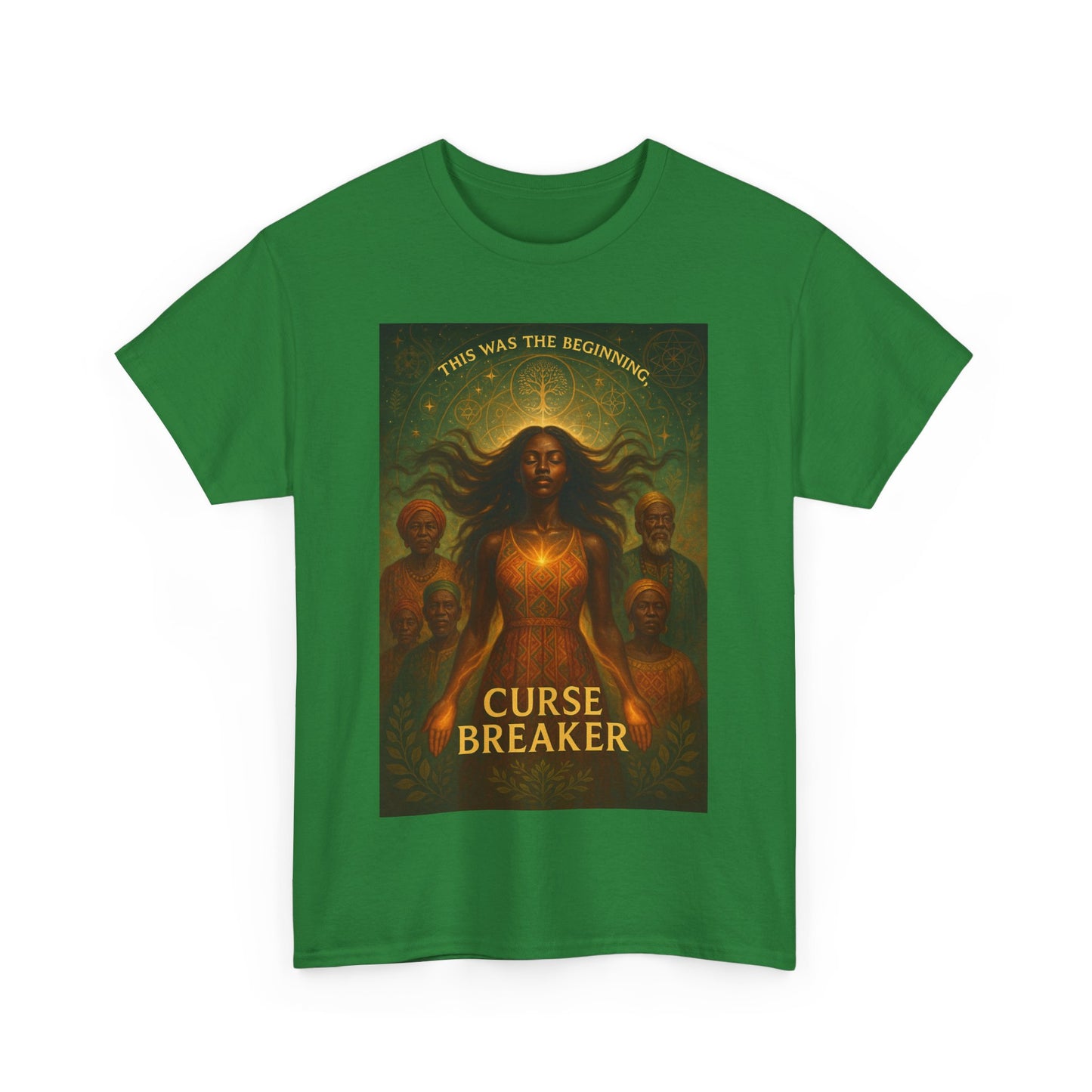 Curse Breaker, Unisex Cotton T-Shirt, Gift for Magic Lovers, Spiritual Wear