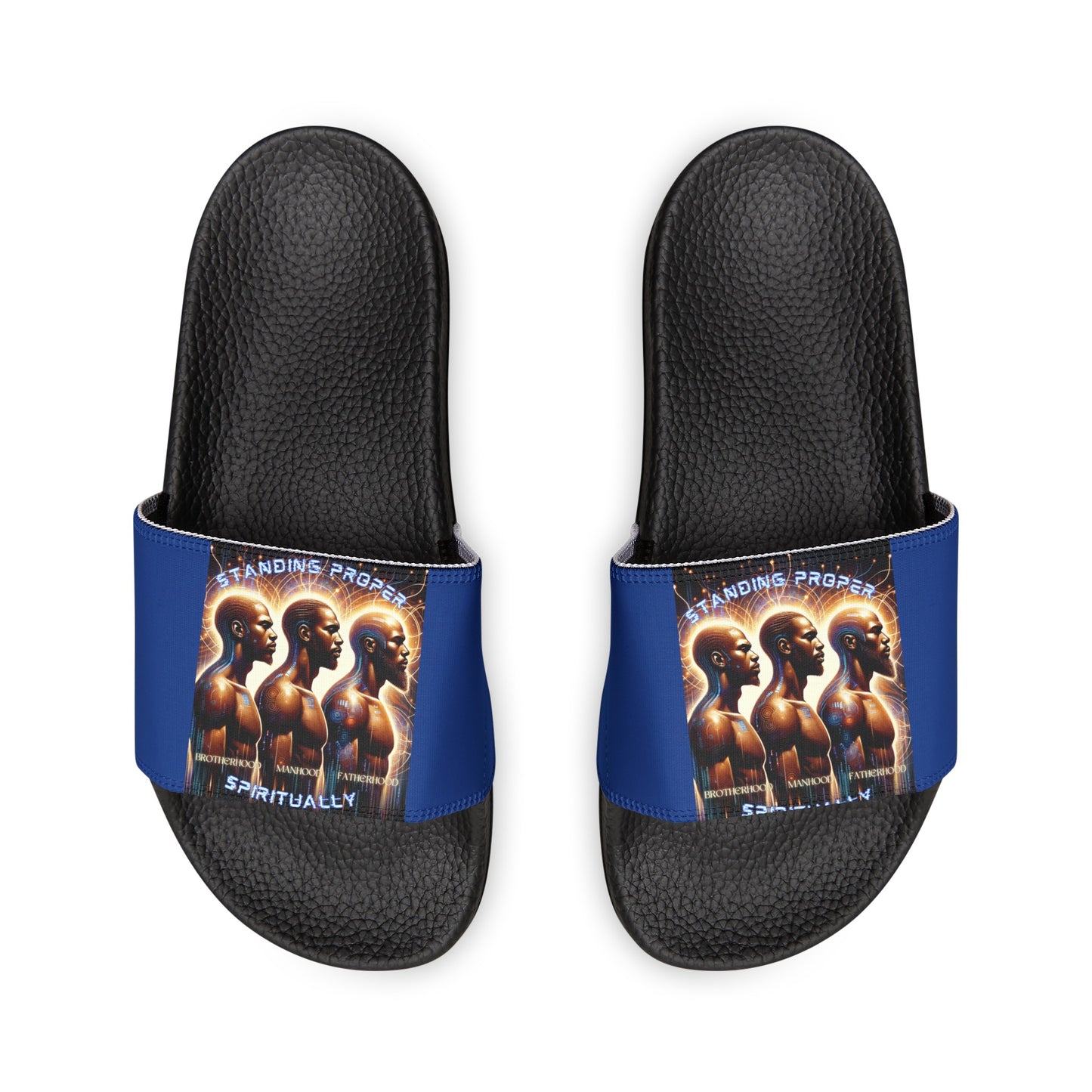 Men's PU Slide Sandals