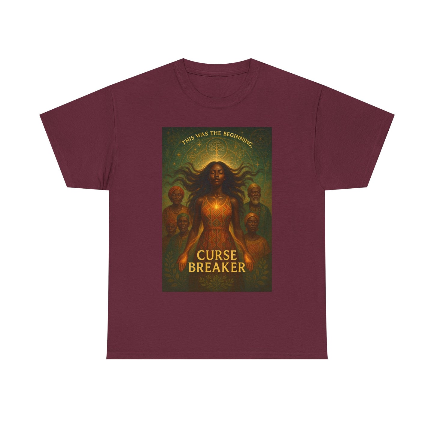 Curse Breaker, Unisex Cotton T-Shirt, Gift for Magic Lovers, Spiritual Wear