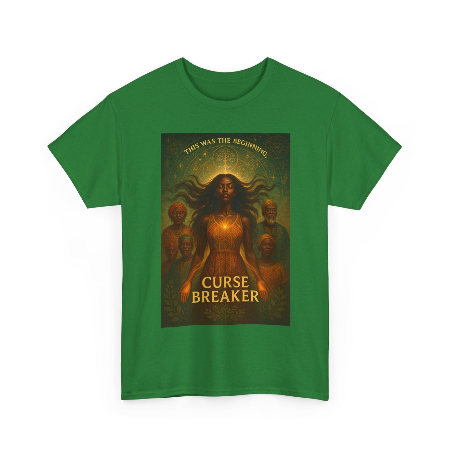 Curse Breaker, Unisex Cotton T-Shirt, Gift for Magic Lovers, Spiritual Wear