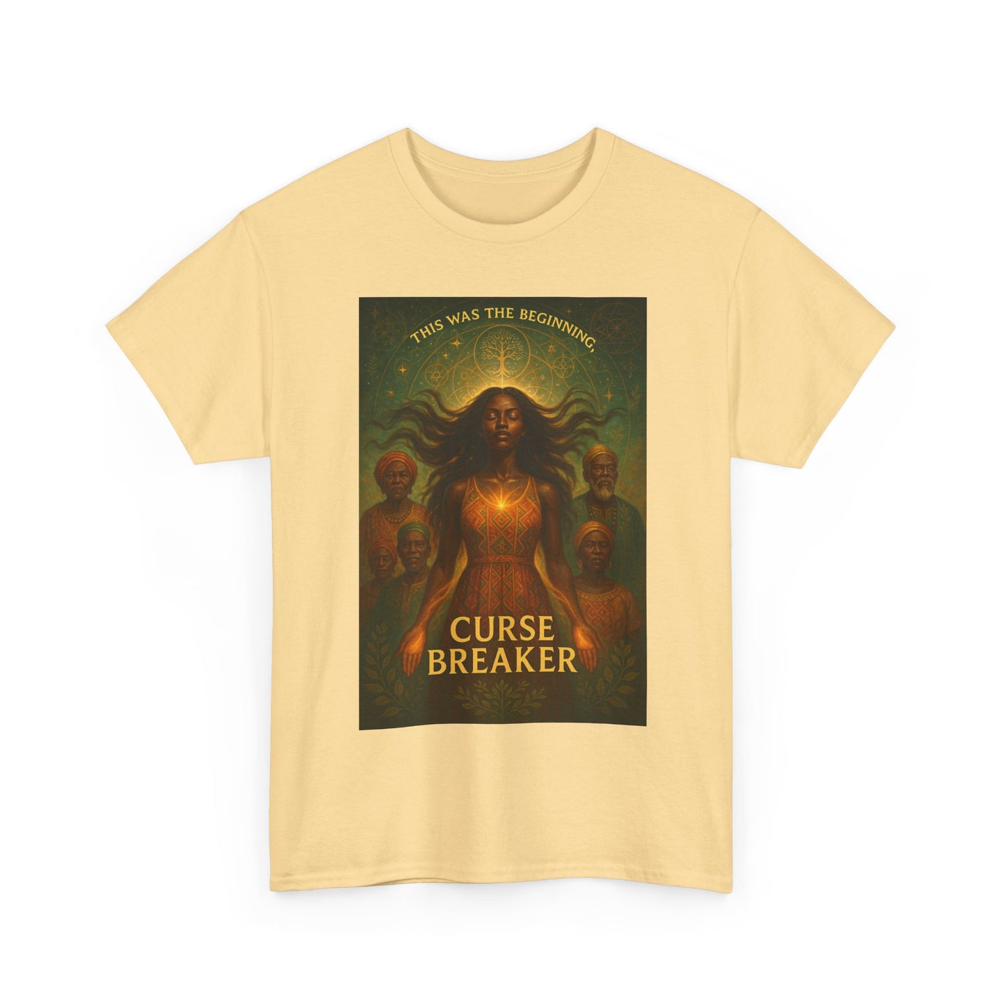 Curse Breaker, Unisex Cotton T-Shirt, Gift for Magic Lovers, Spiritual Wear