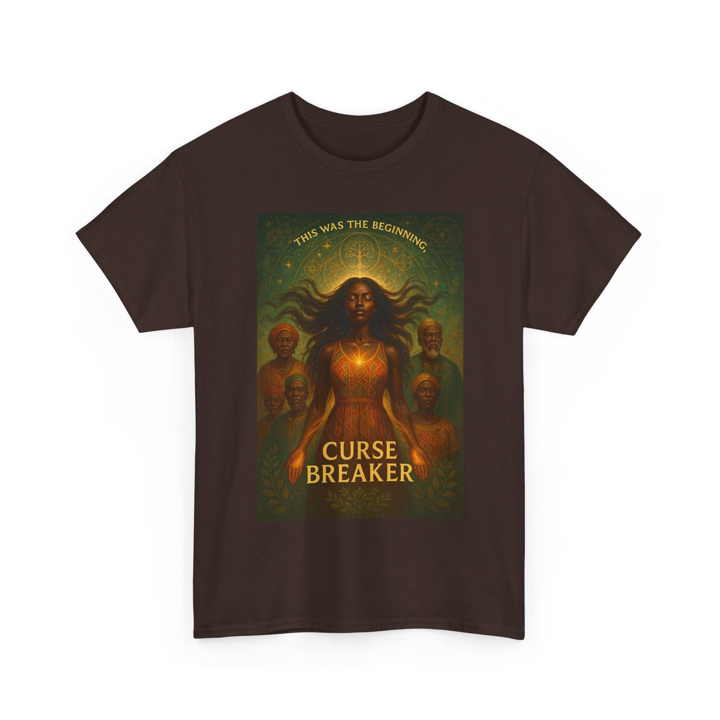 Curse Breaker, Unisex Cotton T-Shirt, Gift for Magic Lovers, Spiritual Wear