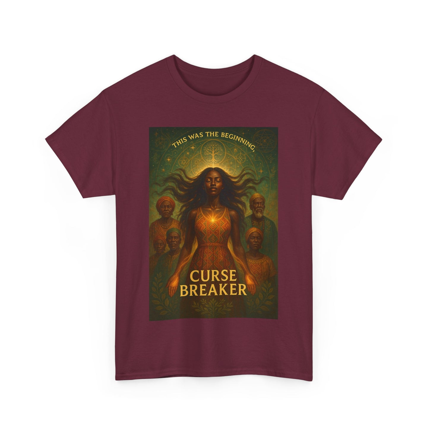 Curse Breaker, Unisex Cotton T-Shirt, Gift for Magic Lovers, Spiritual Wear